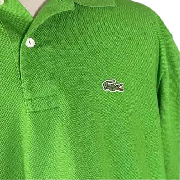 Lacoste Men's Vibrant Green Polo Shirt - Picture 2 of 4